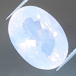 10.34 ct Amethyst lavender Oval size 17.37 x 12.43 x 8.50 mm