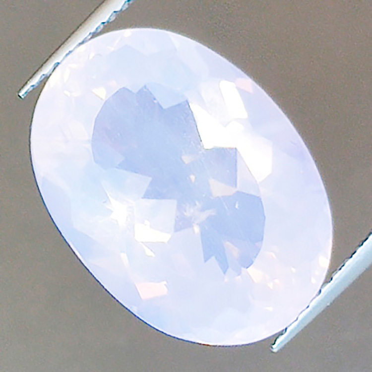 10,34 ct Améthyste lavande Taille ovale 17,37 x 12,43 x 8,50 mm