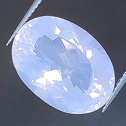 10,34 ct Améthyste lavande Taille ovale 17,37 x 12,43 x 8,50 mm