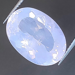 10.34 ct Amethyst lavender Oval size 17.37 x 12.43 x 8.50 mm