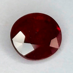 0.99 ct Rubí Sangre de pichón Talla pera 6.27 x 5.43 x 3.17 mm