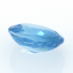 2,13 ct Blauer Zirkon Oval Schnitt