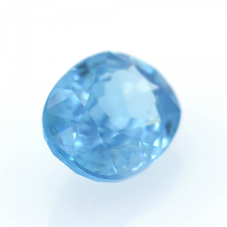 2,13 ct Zircon Bleu Taille Ovale