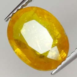 2,57 ct Saphir oval 9,62 x 7,41 x 3,70 mm