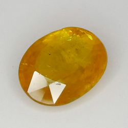 2,57 ct Zafiro oval de  9,62 x 7,41 x 3,70 mm
