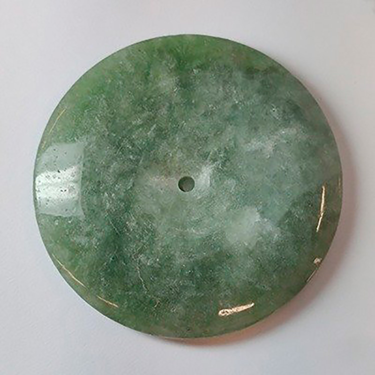 236,5 ct Natürliche Jade 56,74 x 56,77 x 6,95 mm