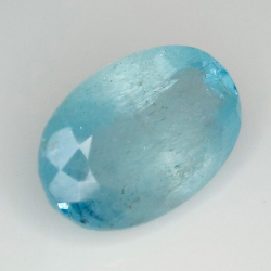 10,28 ct Acquamarina ovale 17,00 X 11,19 X 7,29 mm