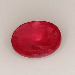 1.40 ct Oval Ruby 7.63 x 6.43 x 2.87 mm