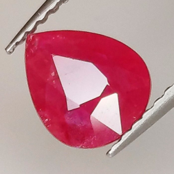 1.45 ct Oval Ruby 7.68 x 6.52 x 3.45 mm