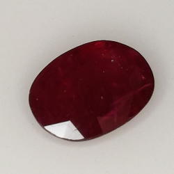 1,12 ct Ovaler Rubin 8,36 x 6,05 x 2,06 mm