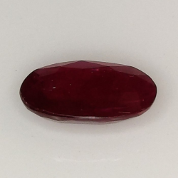 1,12 ct Rubí ovalado 8,36 x 6,05 x 2,06 mm