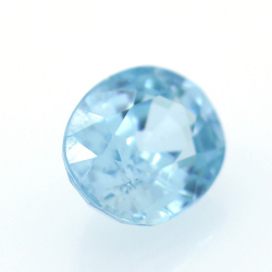 1,99 ct Blauer Zirkon Oval Schnitt