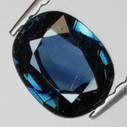 0,72ct Zaffiro taglio ovale 6x5 mm
