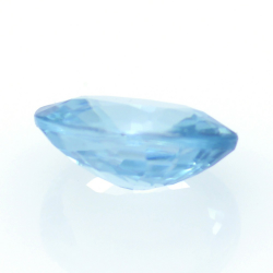 1,76 ct  Zircón Azul Talla Ovalada