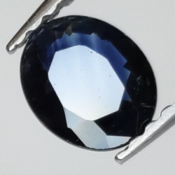 0,57ct Zaffiro taglio ovale 6x5 mm