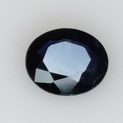 0,57ct Zafiro talla oval 6x5 mm