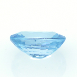 1,92 ct Blauer Zirkon Oval Schnitt