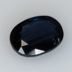 1,23ct Zaffiro taglio ovale 7x5 mm