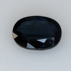1,23ct Zaffiro taglio ovale 7x5 mm