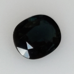 0,81ct Saphir de taille ovale 6x5 mm