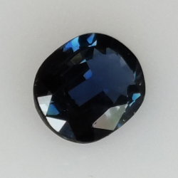 0,64ct Saphir de taille ovale 6x5 mm