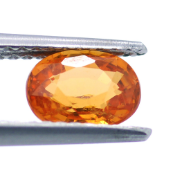 1,33ct Granate Espesartina Talla Ovalada