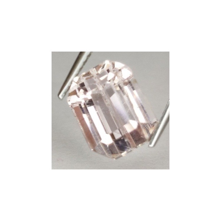 6,95 ct Kunzita Natural Talla esmeralda 10,37 x 8,08 x 8,49 mm