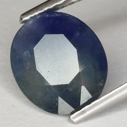 2,05 ct Natürlicher Saphir Oval 8,89 x 7,61 x 2,94 mm
