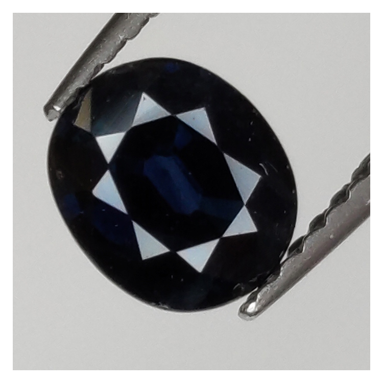 0,73ct Saphir de taille ovale 6x5 mm
