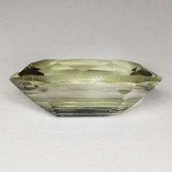 27,79 ct Prasiolita Talla Especial 24,91 x 17,26 x 11,89 mm