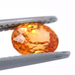 1,13ct Spessartine Granat Oval Schnitt