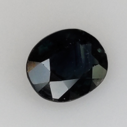 0,82ct Zaffiro taglio ovale 6x5 mm