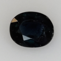 0,82ct Zaffiro taglio ovale 6x5 mm