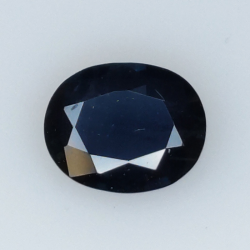 0,67ct Zaffiro taglio ovale 6x5 mm