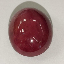 19,10 ct Oval star ruby 16.22 x 12.95 x 8.80 mm