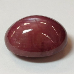 19,10 ct Rubí estrella ovalado 16.22 x 12.95 x 8.80 mm
