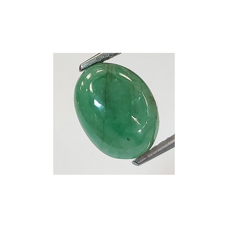 2,76 ct Smaragd Oval Cabouchon 10,31 x 7,81 x 4,50 mm