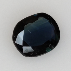 0,82ct Zaffiro taglio ovale 6x5 mm