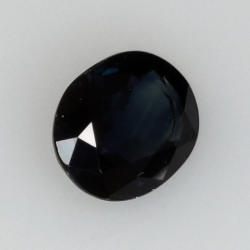 0,83ct Zaffiro taglio ovale 6x5 mm