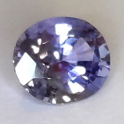 0,82 ct Natural Sapphire Oval  6,04 x 5,09 x 3,34 mm