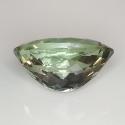 11,53 ct Prasiolita oval 17,98 x 13,01 x 9,01 mmmm