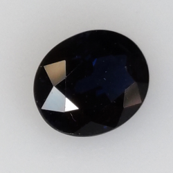 0,95ct Zaffiro taglio ovale 6x5 mm