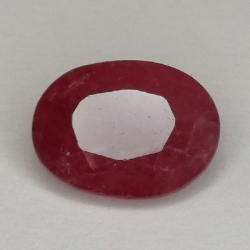 2,37 ct Rubí oval de  8,97 x 6,83 x 4,28 mm