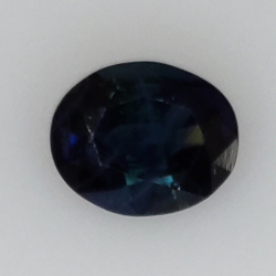 0,81ct Saphir im Ovalschliff 6x5 mm