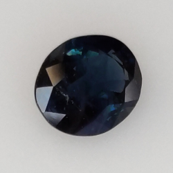 0,81ct Zaffiro taglio ovale 6x5 mm