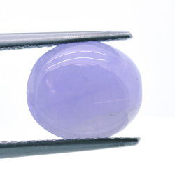 3,05ct Giada Viola Cabochon Ovale