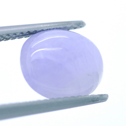 3,05ct Jade Violeta Cabujón Ovalado