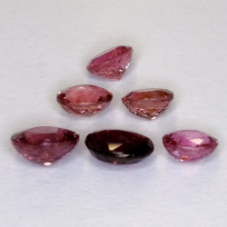 4.01 ct Ovaler Turmalin Ungefähr 5,5 x 4,9 bis 6,7 x 5,9 mm