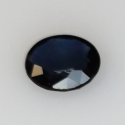 0,70ct Zaffiro taglio ovale 6x5 mm