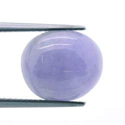 7,30ct Jade Violeta Cabujón Ovalado